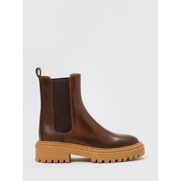 Twinset Boots Woman Coffee